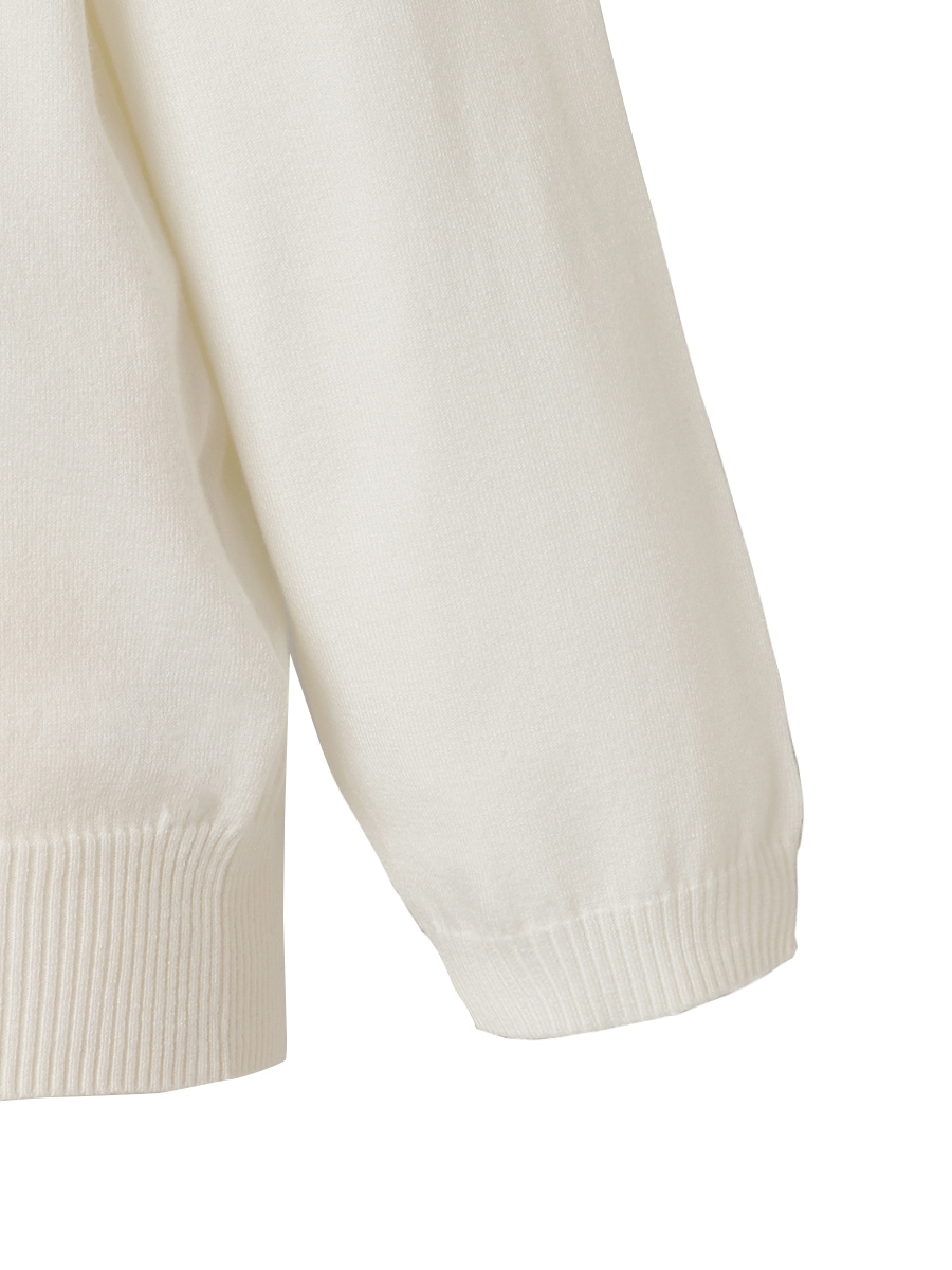 HELLO CREW NECK PO | KNIT | MADISONBLUE