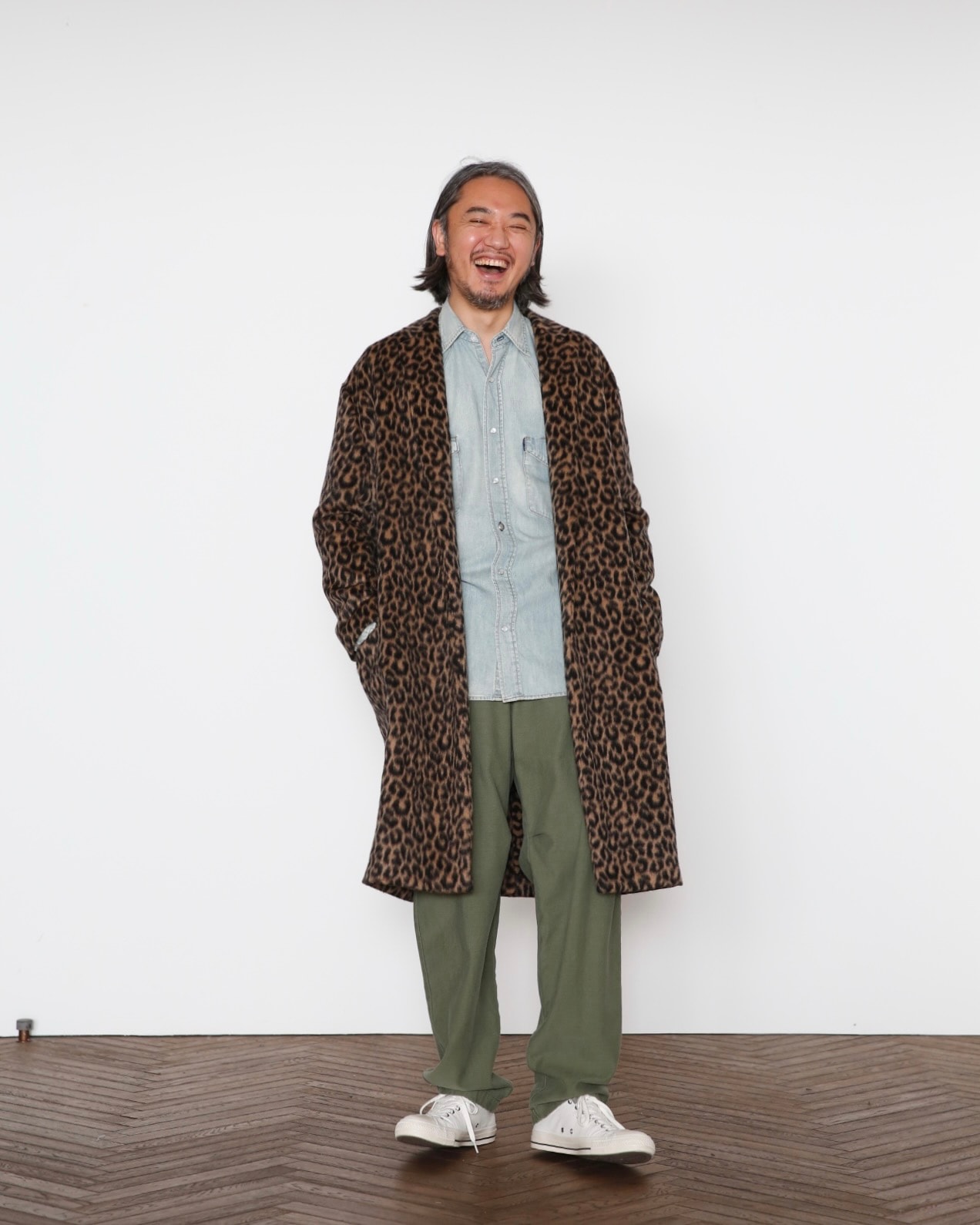 EGG SHAPED COAT LEOPARD | COAT | MADISONBLUE