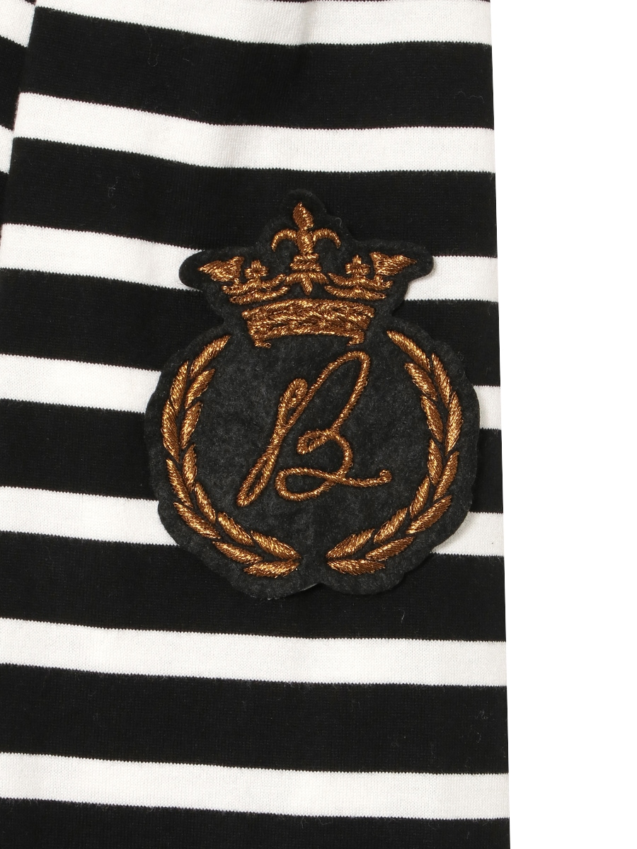 BOAT NECK COMPACT L/S TEE BORDER | ALL | MADISONBLUE