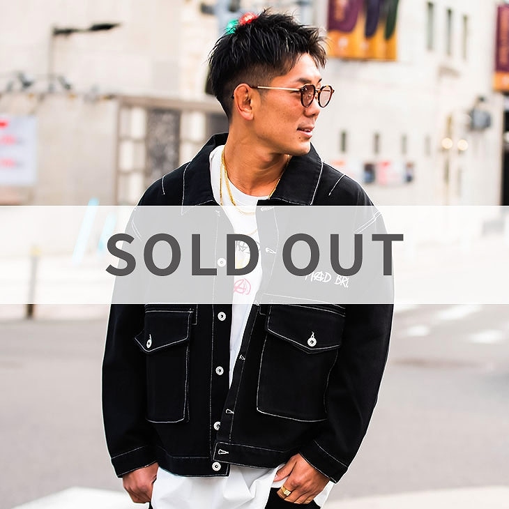 Heart logo Denim Jacket アウター｜皇治プロデュースブランドMADBRO