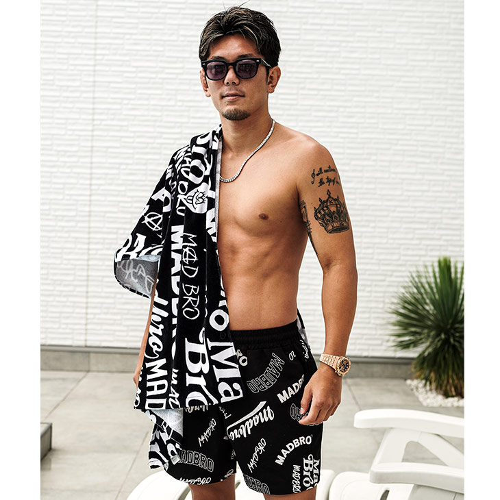Logo Maniac Pattern Swim Shorts ボトムス｜皇治プロデュースブランド