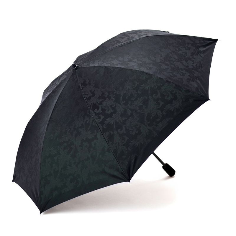 メンズ雨傘】チェス-折りたたみ-ブラック｜トンボ洋傘前原光榮商店