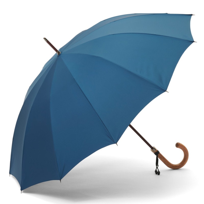 メンズ雨傘】トラッド-12-カーボン-チャコールグレー｜トンボ洋傘前原