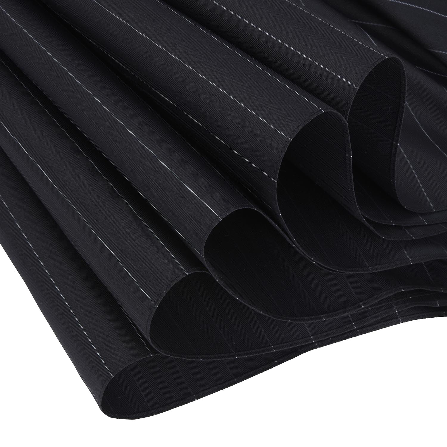 メンズ雨傘】ピンストライプ-ブラック｜トンボ洋傘前原光榮商店