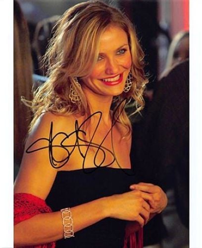 Cameron Diaz キャメロン ディアス 直筆サイン PHOTO | ハリウッド女優