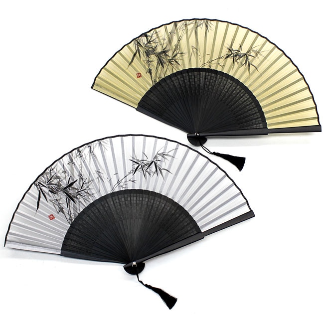 ☆【男性用扇子】竹山／ちくざん（扇子袋付き・紙箱入り） 全2色