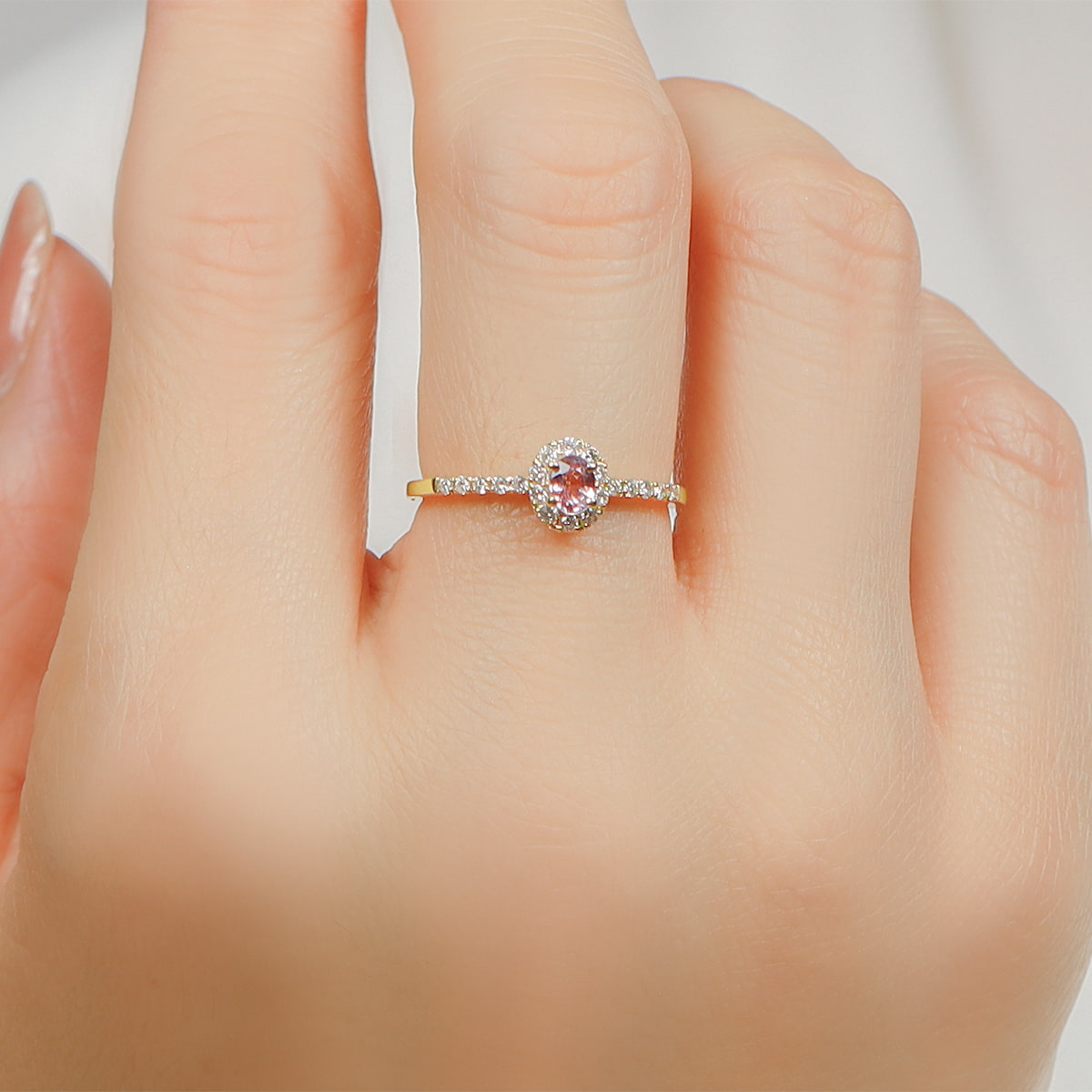 パパラチアサファイア リング /c0122sp ジュエリー専門店 malvaceae