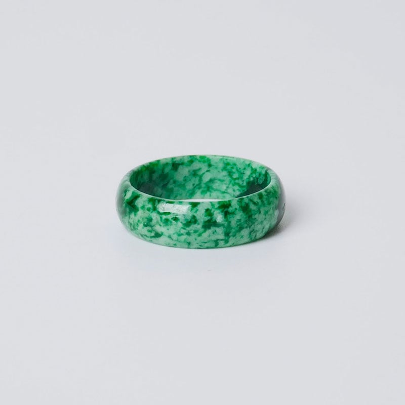 濃緑◇本翡翠上質リング 21号｜マライカ公式通販