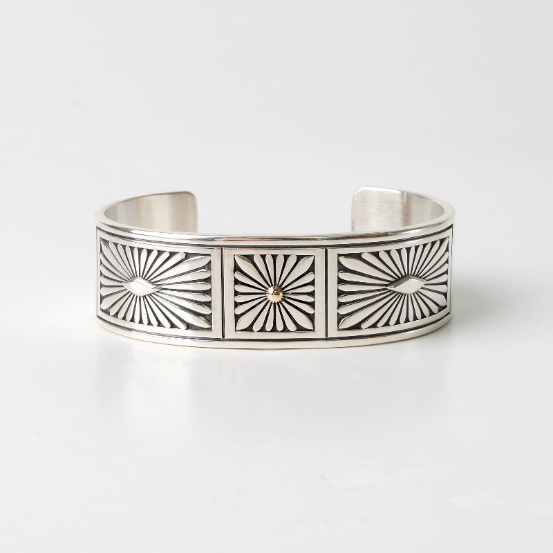 146mm ハワードネルソン 14金 サンバースト バングル｜マライカ公式通販