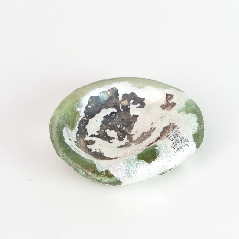 希少！ローマングラス銀化片 【Ancient Roman Iridescent Glass