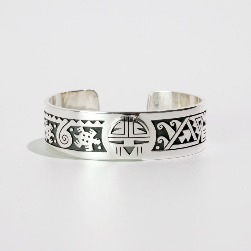 145mm ゲーリー&エルシーヨヨキ オーバーレイ バングル サンフェイス