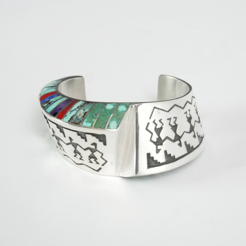 131mm ロンパーカー インレイ×オーバーレイ バングル ヒューマン