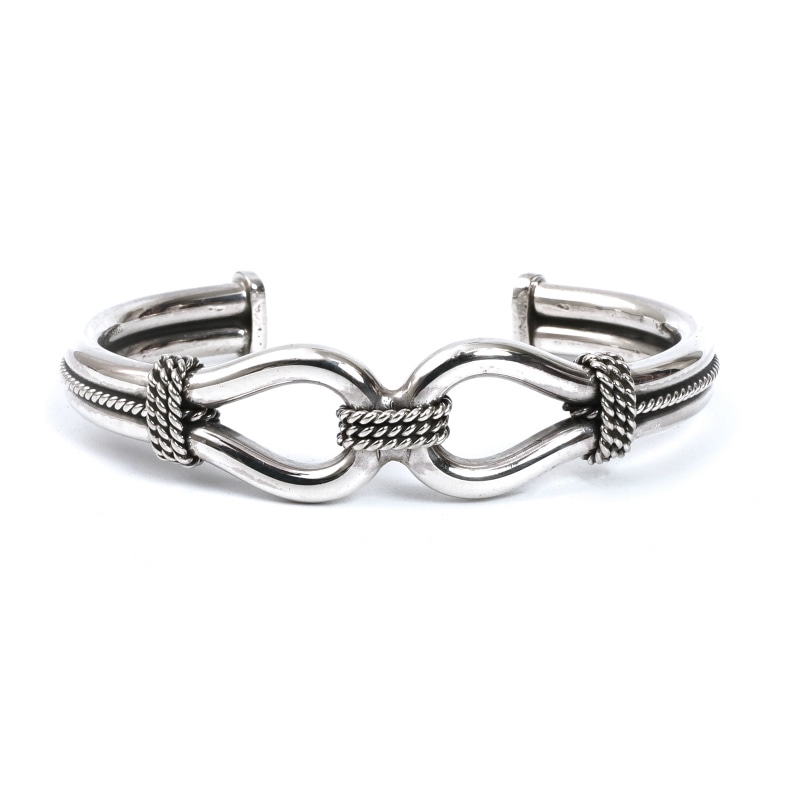 ◇sizeL スティーブアルビソ ホースウィスパラー バングル【入荷待ち