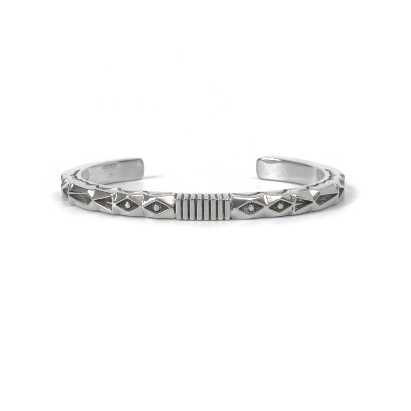 143mm ジェニファーカーティス スリーサイドスタンプ スクエアバングル