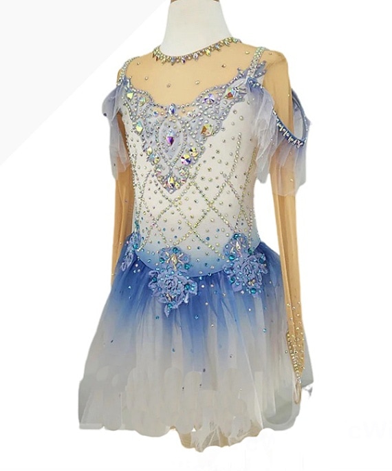 大会衣装コスチュームLHBD1641 - フィギュアスケートのコスチューム新