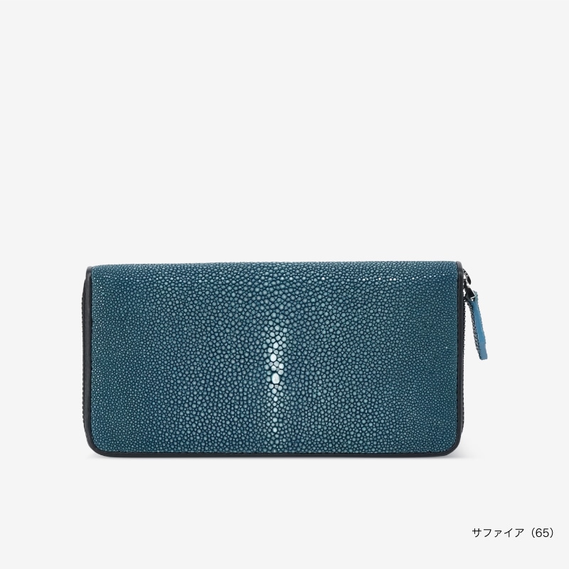 オンライン限定】スティングレイ ラウンド長財布 エイ革 プレゼント