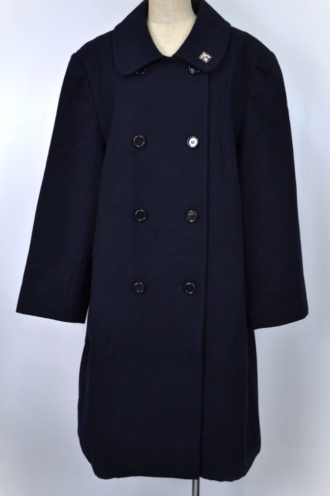 大size 160B 北海道 函館白百合学園中学校・高等学校 コート＊SH0616