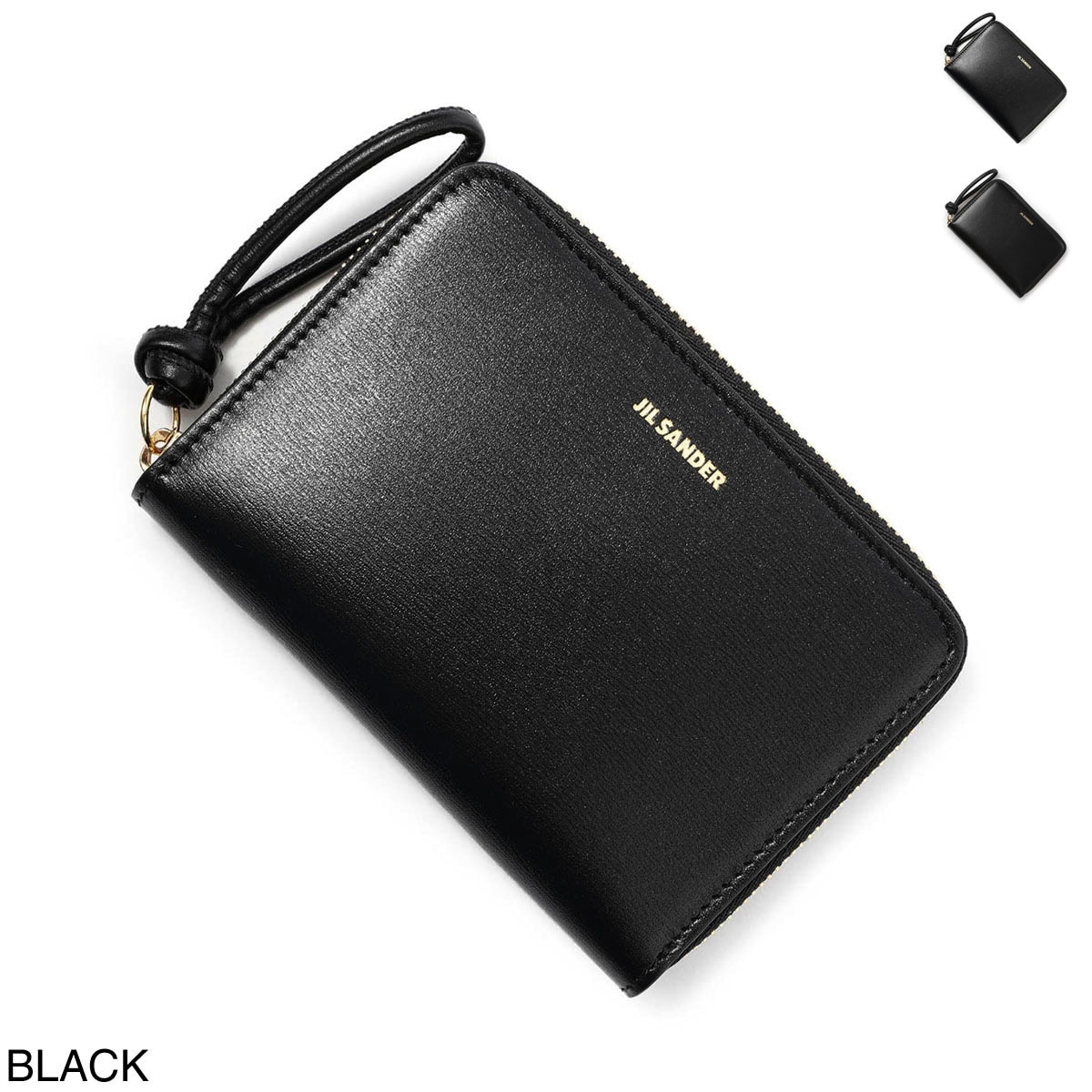 JIL SANDER ジルサンダー 2つ折り財布 小銭入れ付き/POCKET ZIP AROUND