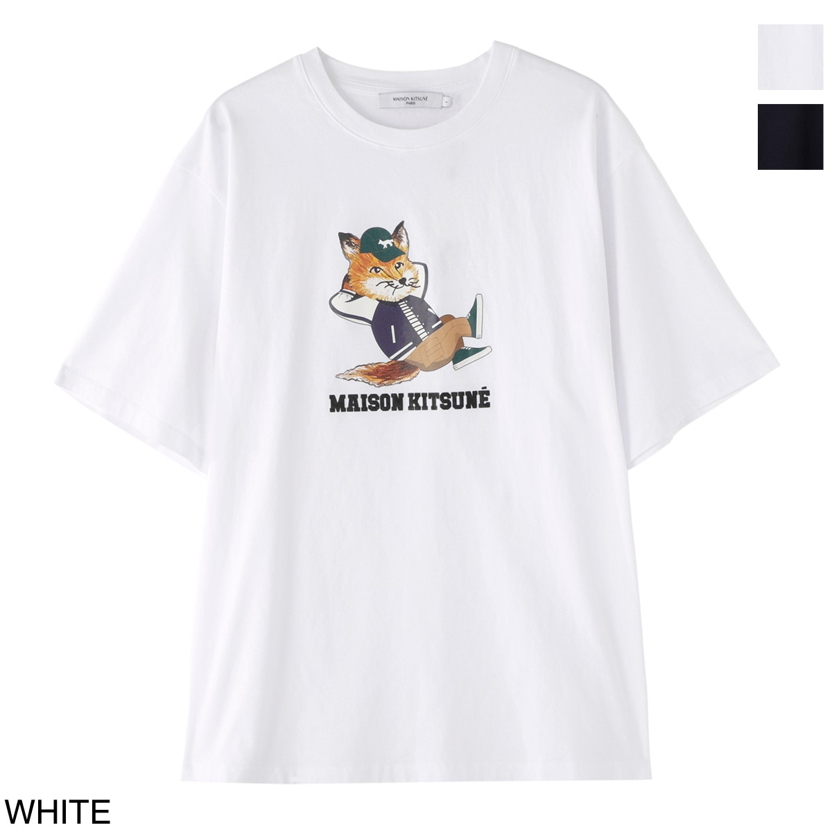 アウトレット】MAISON KITSUNE メゾンキツネ クルーネックTシャツ