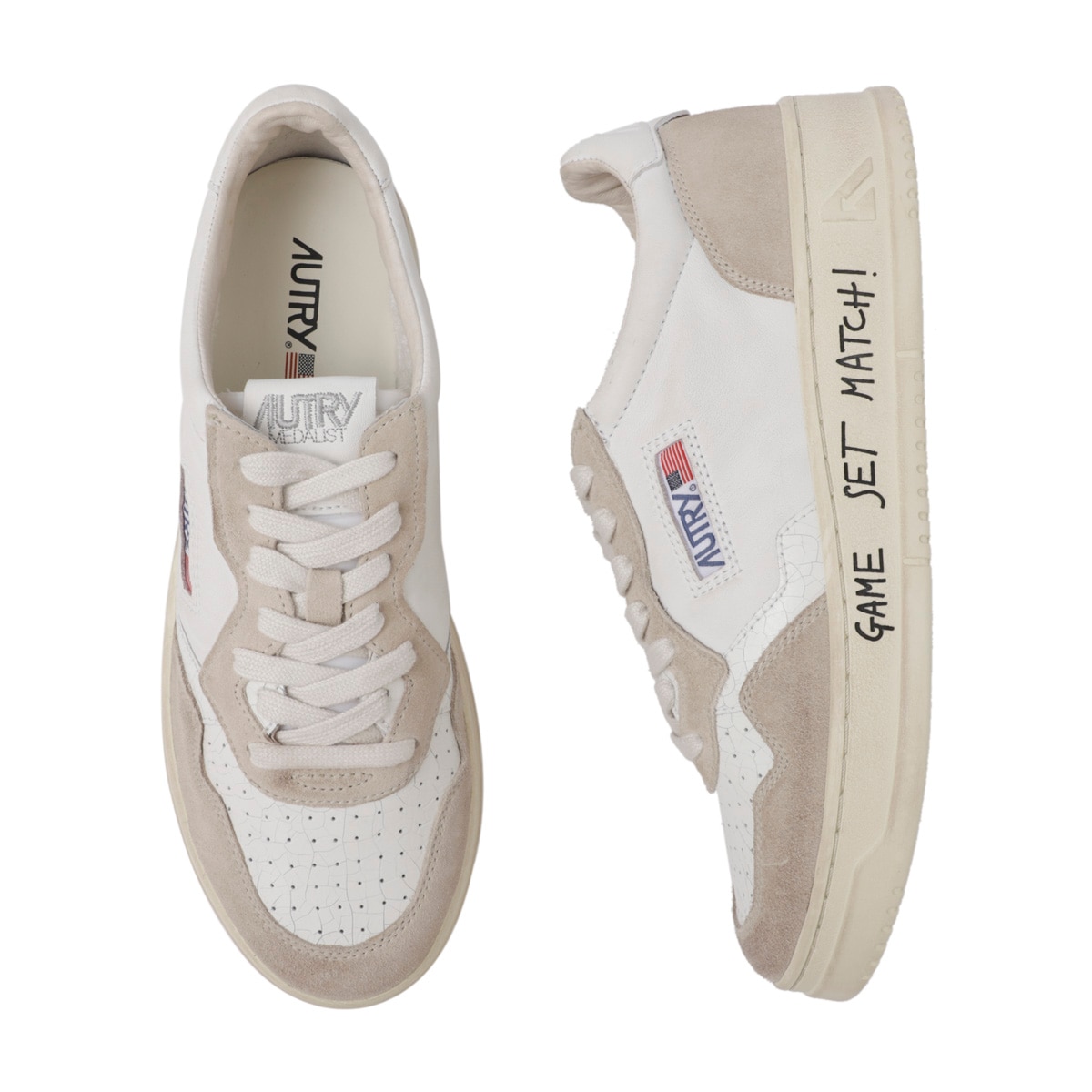 AUTRY オートリー スニーカー/MEDALIST LOW SNEAKERS SUEDE【大きい