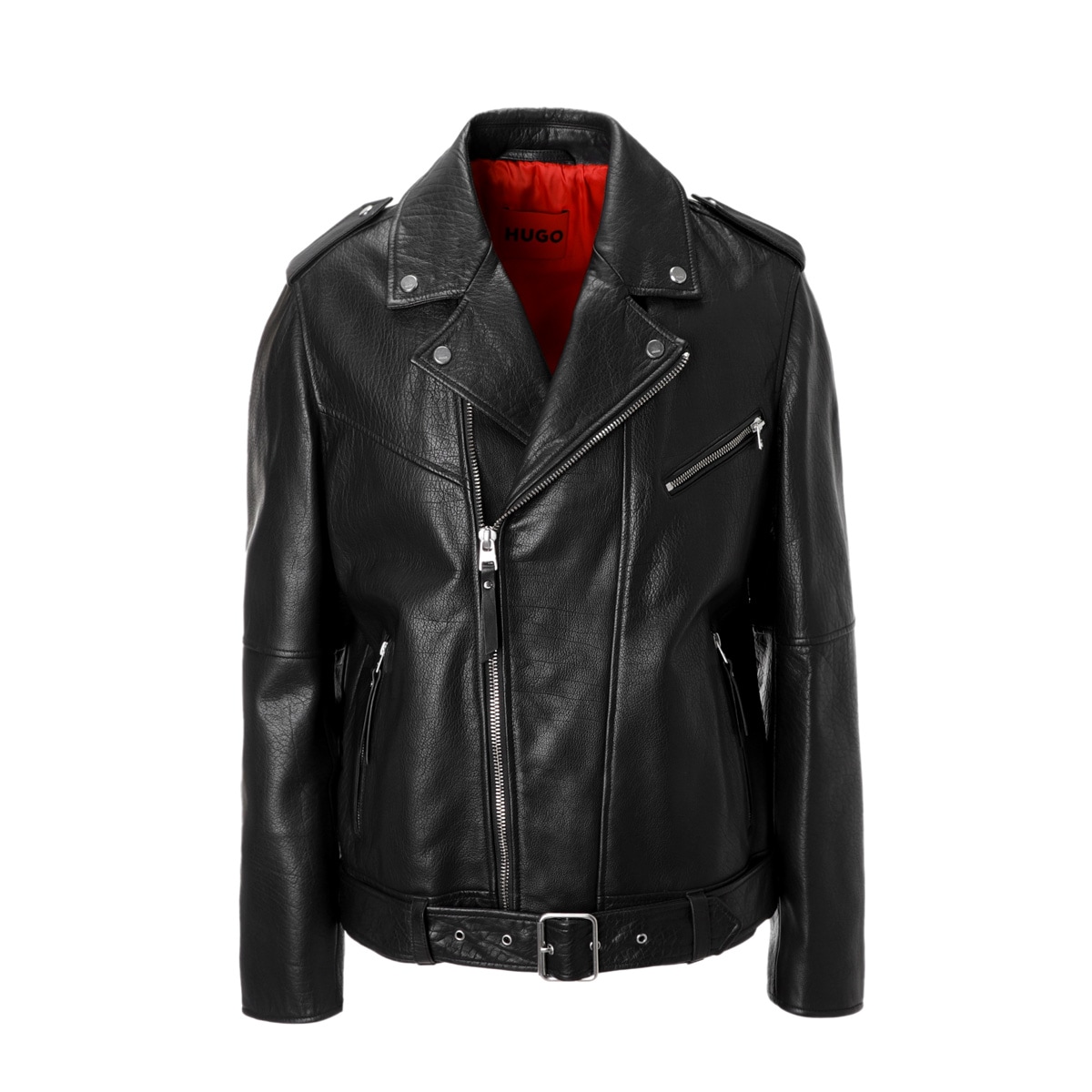 アウトレット】HUGO HUGOBOSS ヒューゴヒューゴボス レザージャケット