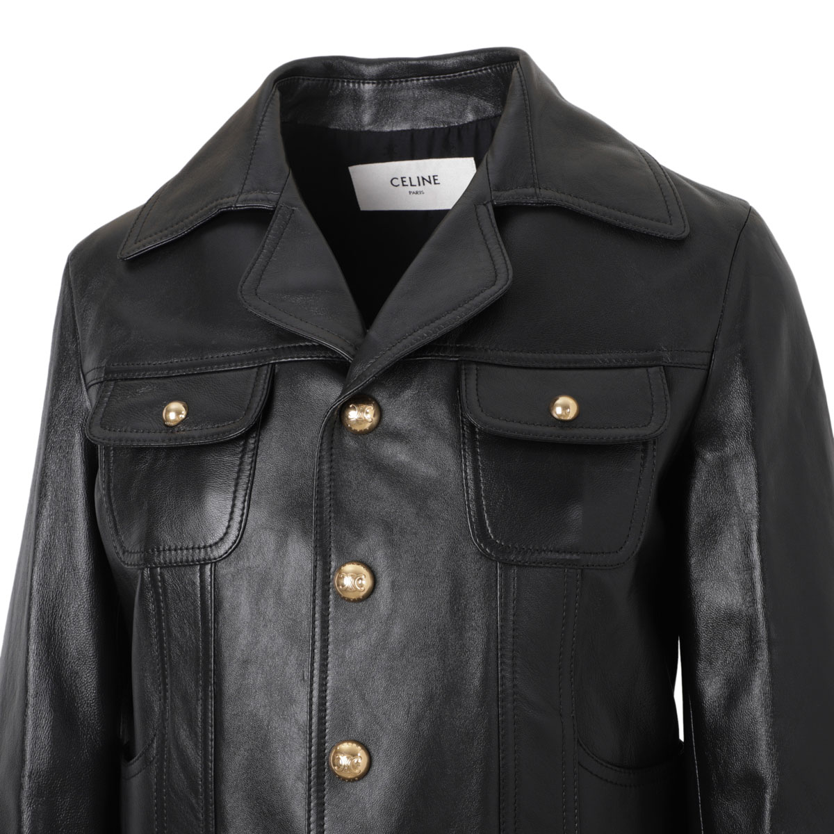 アウトレット】【ラスト1点】CELINE セリーヌ レザージャケット