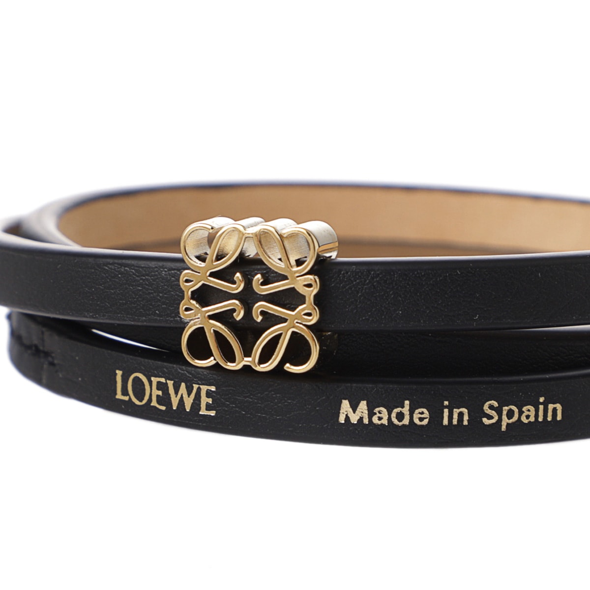 LOEWE ロエベ レザーブレスレット/バングル/TWIST BANGLE レディース