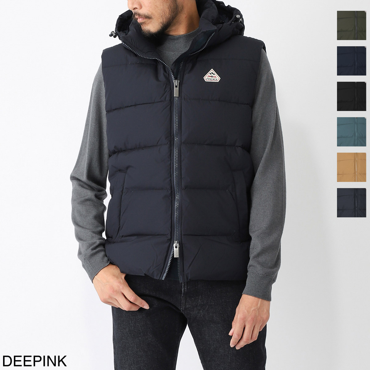 アウトレット】PYRENEX ピレネックス ダウンベスト/SPOUTNIC MINI