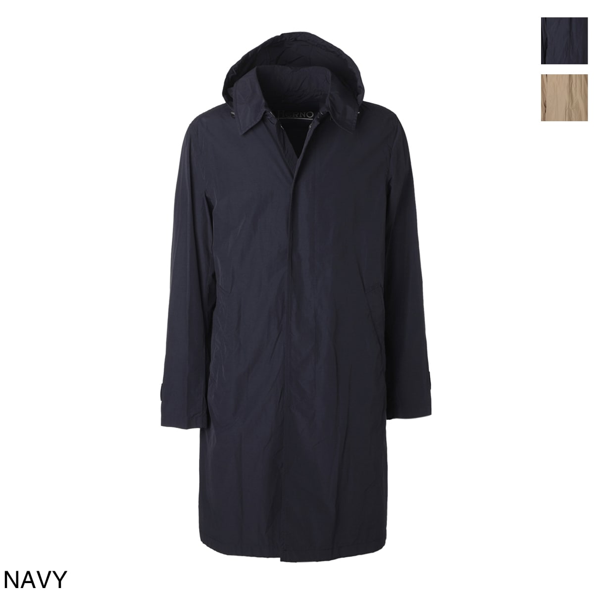 HERNO ヘルノ ステンカラーコート【大きいサイズあり】 メンズ