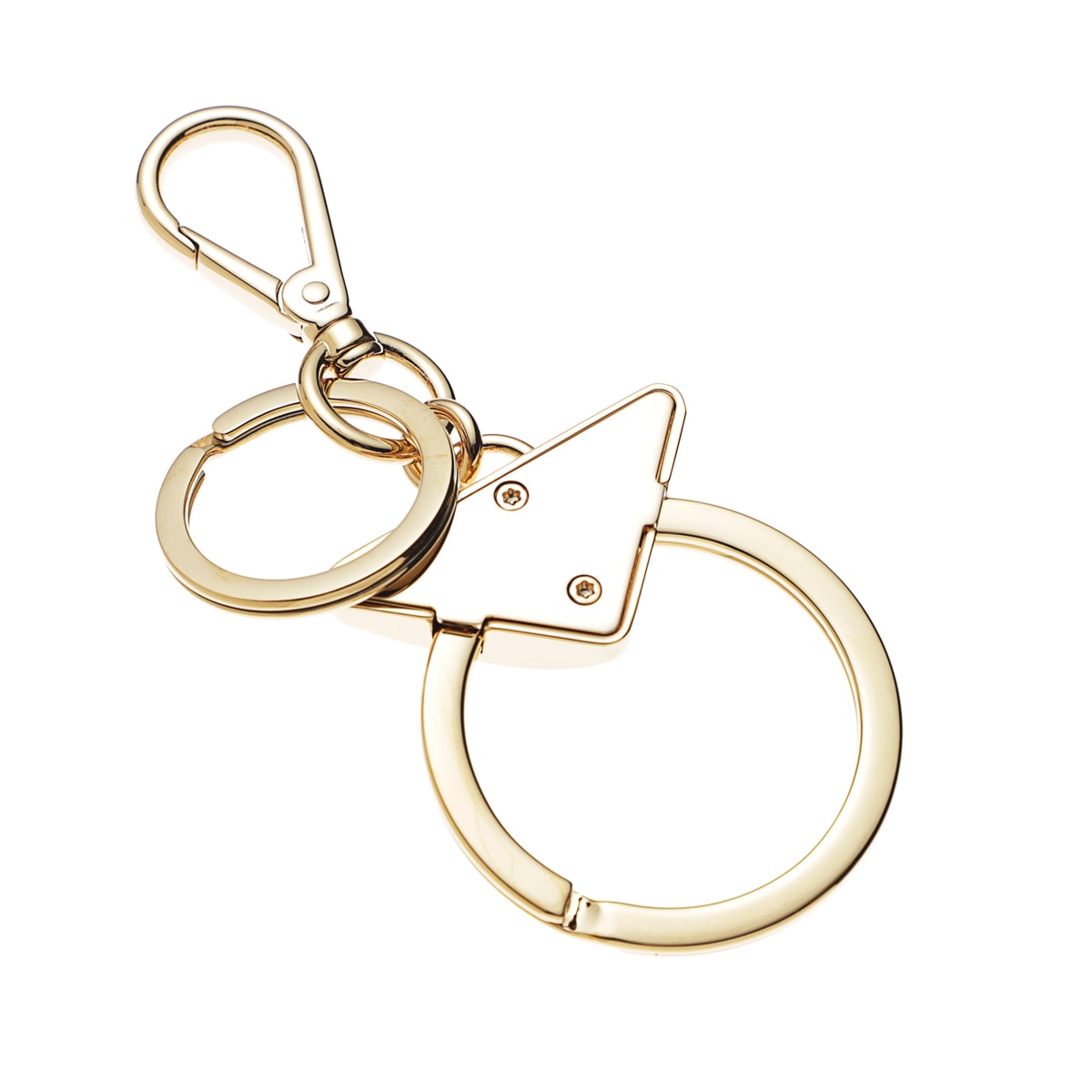 アウトレット】PRADA プラダ キーリング/バッグチャームゴールド