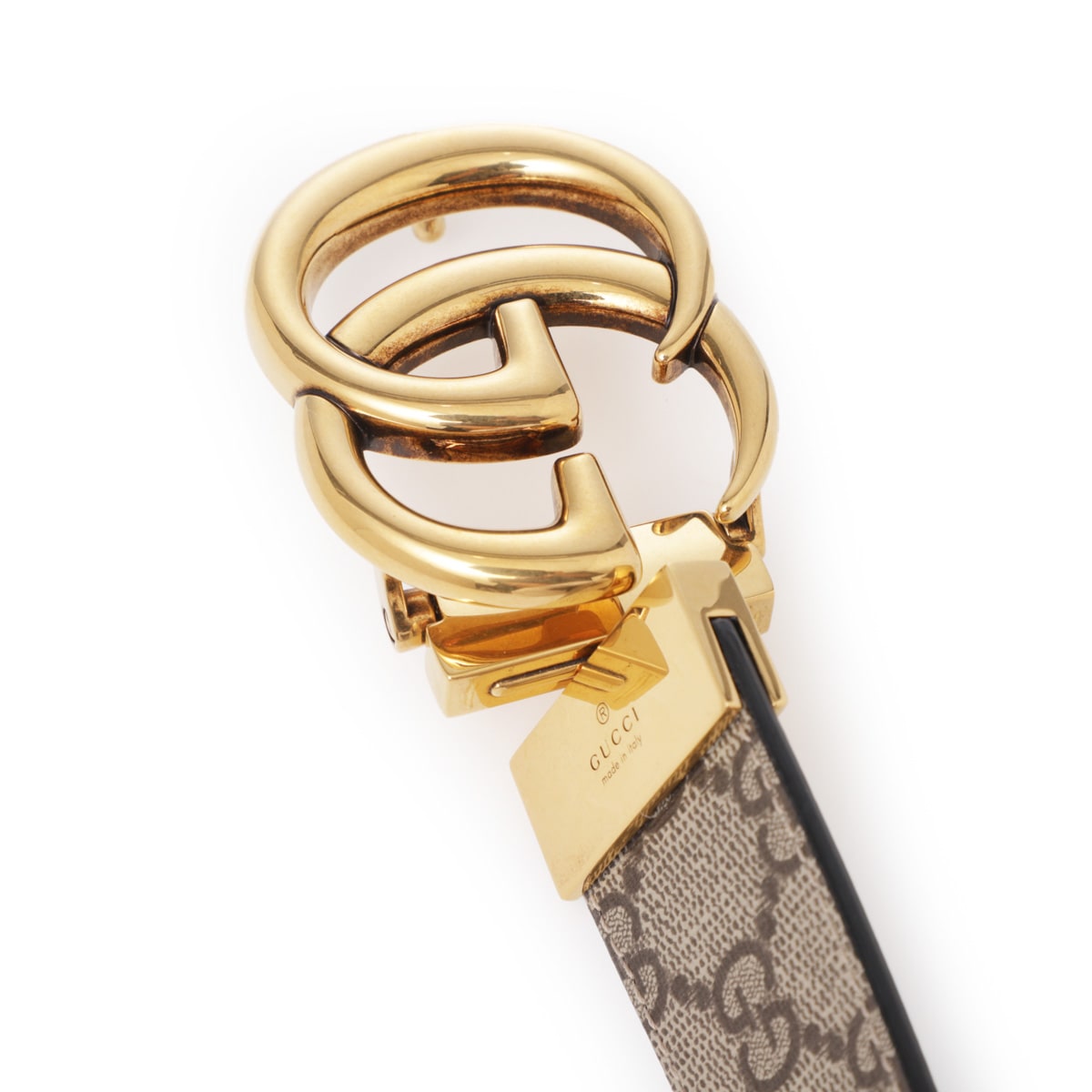 GUCCI グッチ リバーシブルベルト/GG MARMONT REVERSIBLE BELT