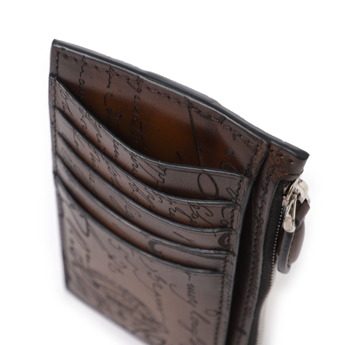 BERLUTI ベルルッティ キーリング付き カードケース/KOA MAXI SCRITTO