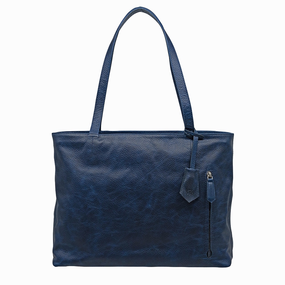 レザートートバッグメンズ 本革 ビジネス 鞄 通勤 スーツ LONDON NAVY