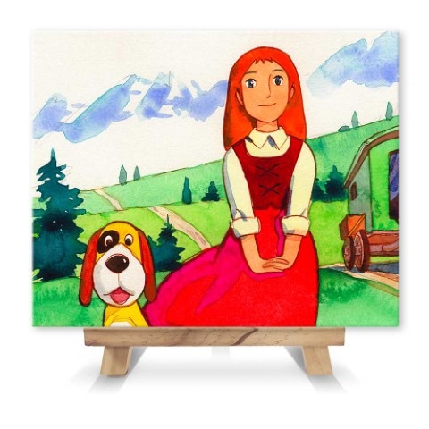 ペリーヌ物語 F3キャラファインボード【14営業日以内に出荷