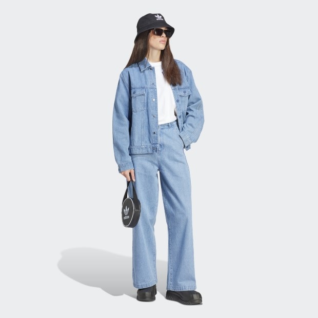 レディース KSENIASCHNAIDER スリーストライプス ジーンズ ライト