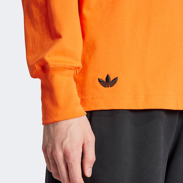アディカラー NEUCLASSICS 長袖Tシャツ セミインパクトオレンジ