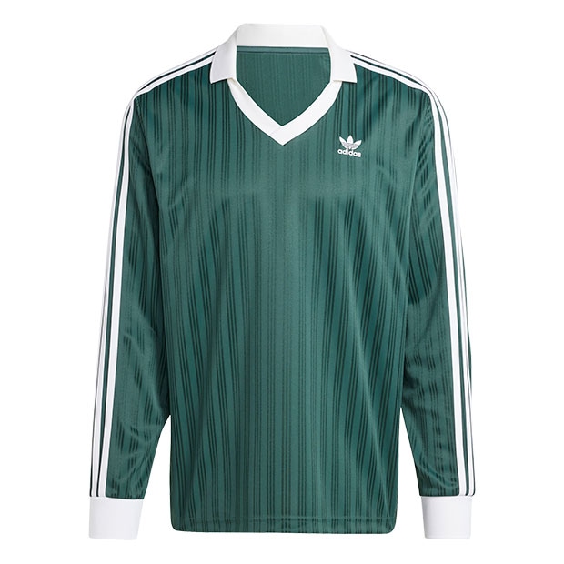 アディカラー ピケ サッカー長袖Tシャツ ミネラルグリーン ｜アパレル