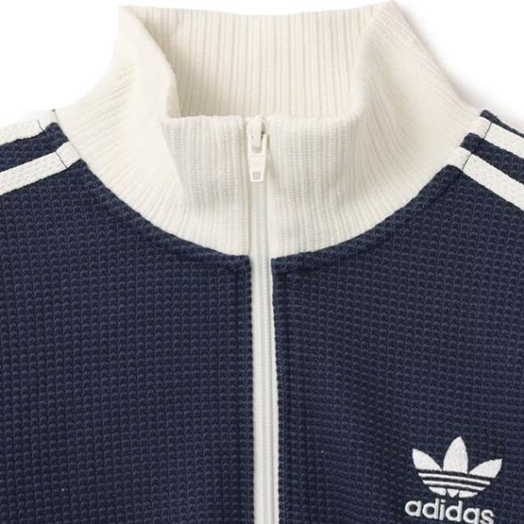 レディース クロップ トラックトップ（ジャージ） ナイトインディゴ