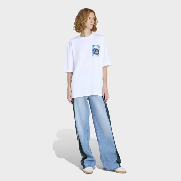 レディース アスレチック デプト デニム ファイアーバード パンツ