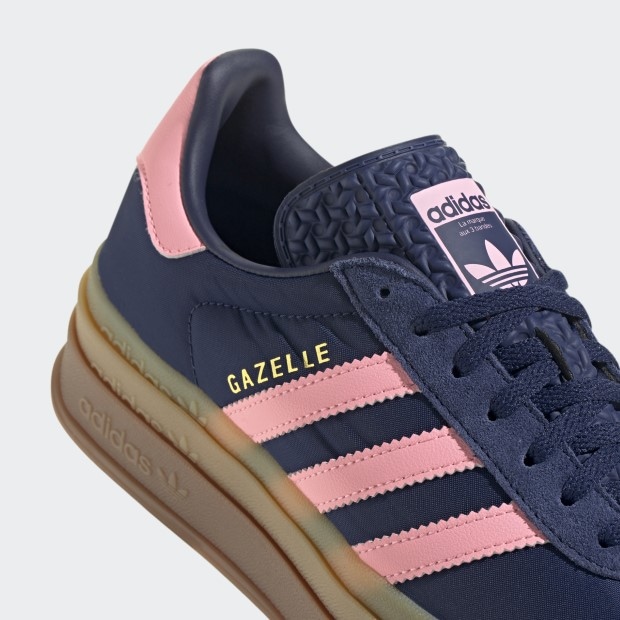 レディース ガゼル ボールド GAZELLE BOLD nlg33 ダークブルー×ピンク