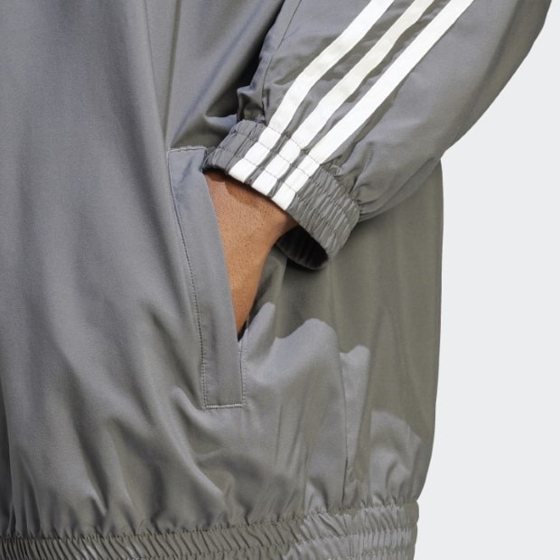 レディース ADILENIUM オーバーサイズ トラックトップ グレーファイブ