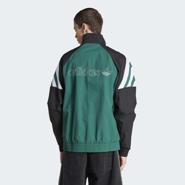 トラックトップ カレッジエイトグリーン×ブラック ｜アパレル,ジャージ