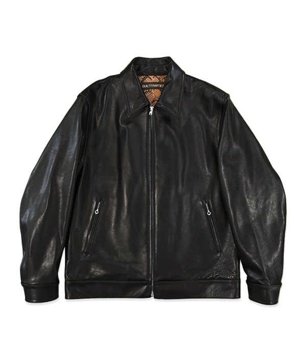 SINGLE RIDERS LEATHER JACKET (TYPE-2)【2 Colors Available】｜WACKO