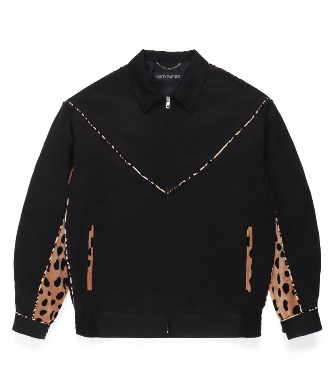 LEOPARD WESTERN JACKET【BLACK】｜WACKO MARIA｜MELTING POT（正規