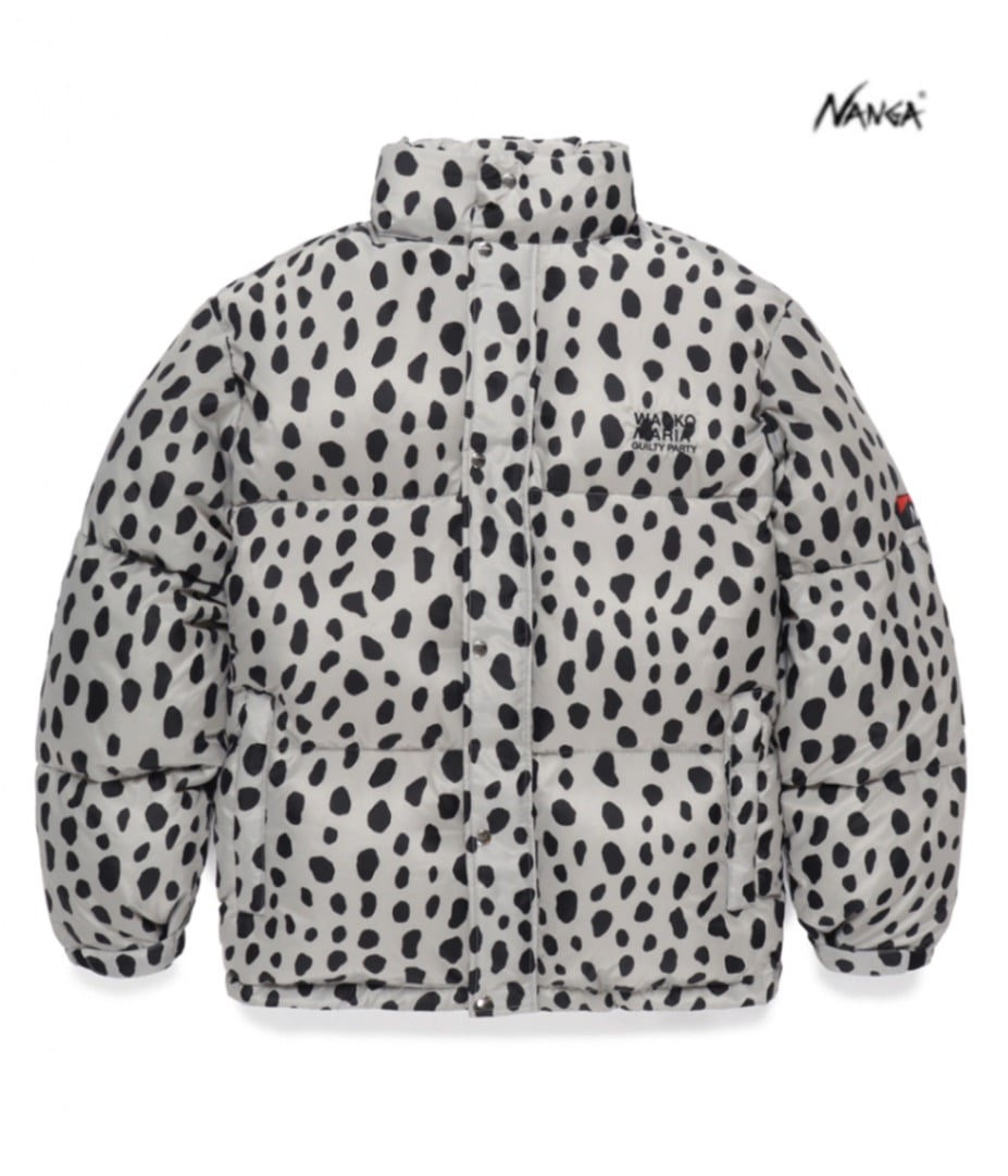 NANGA / LEOPARD DOWN JACKET【GRAY】｜WACKO MARIA｜MELTING POT
