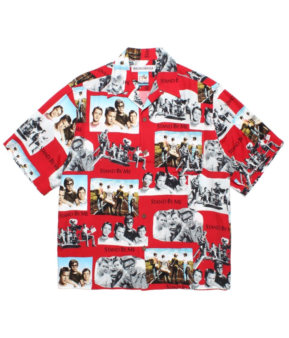 STAND BY ME / HAWAIIAN SHIRT【RED】｜WACKO MARIA｜MELTING POT