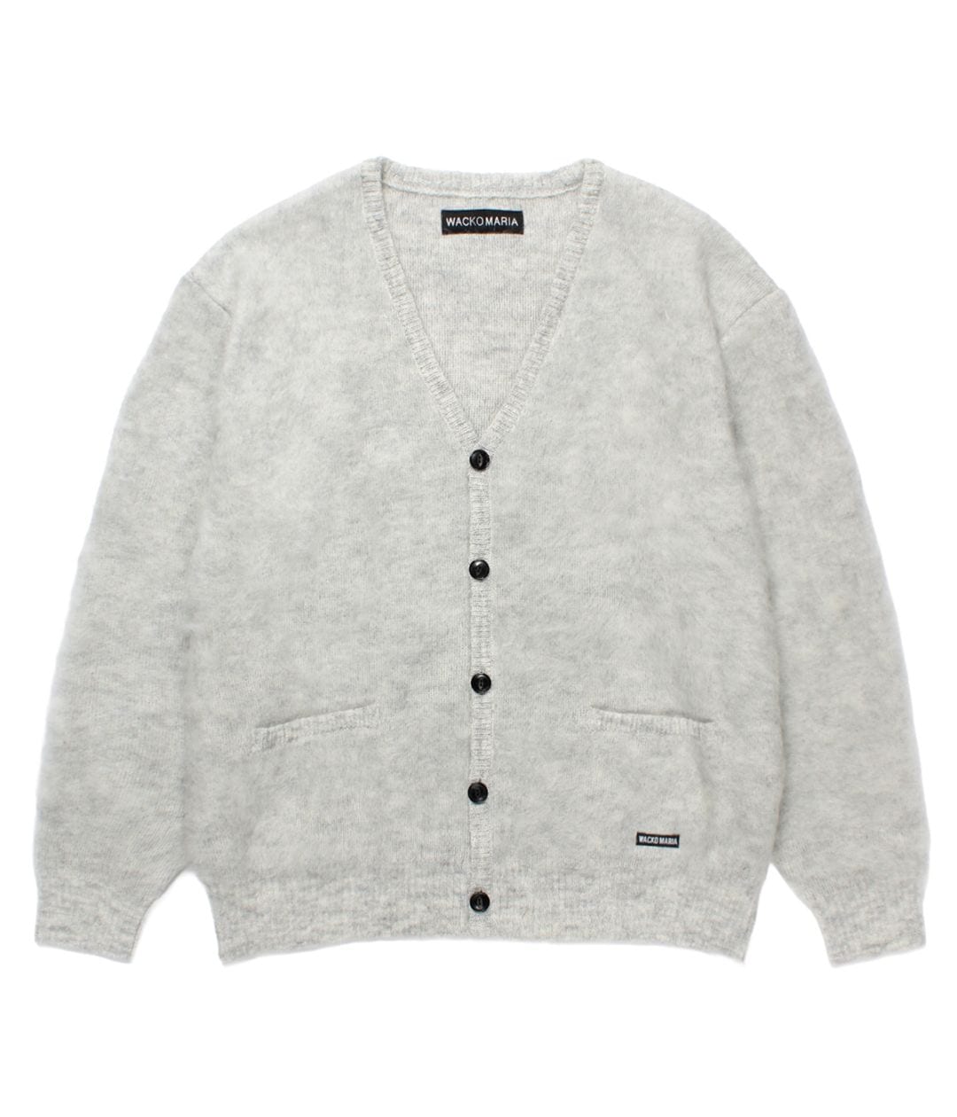 HEAVY MOHAIR KNIT CARDIGAN【WHITE】｜WACKO MARIA｜MELTING POT