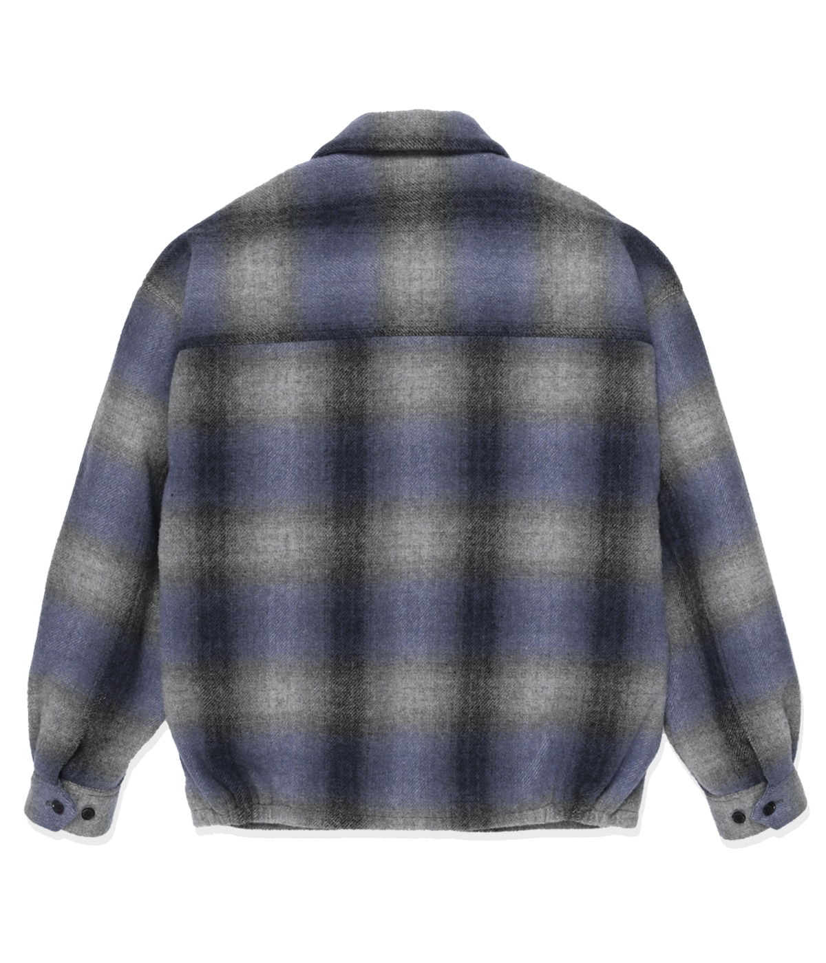 WOOL CHECK 50'S JACKET(TYPE-1)【BLUE】｜WACKO MARIA｜MELTING POT