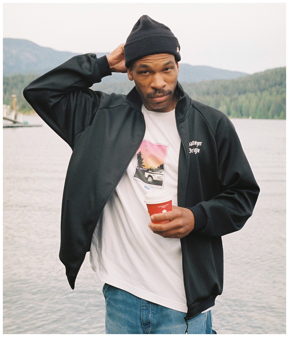 ZIP UP WARM CORE【BLACK】｜CHALLENGER｜MELTING POT（正規取扱店・通販）