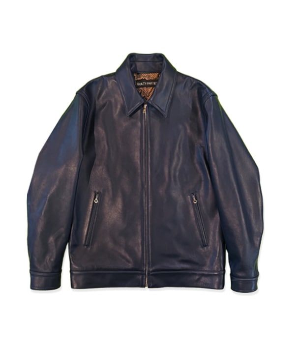 SINGLE RIDERS LEATHER JACKET (TYPE-2)【2 Colors Available】｜WACKO